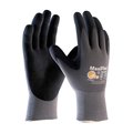Pip Nitrile Coated Knit Nylon Gloves, Medium, 12PK 34-874/M